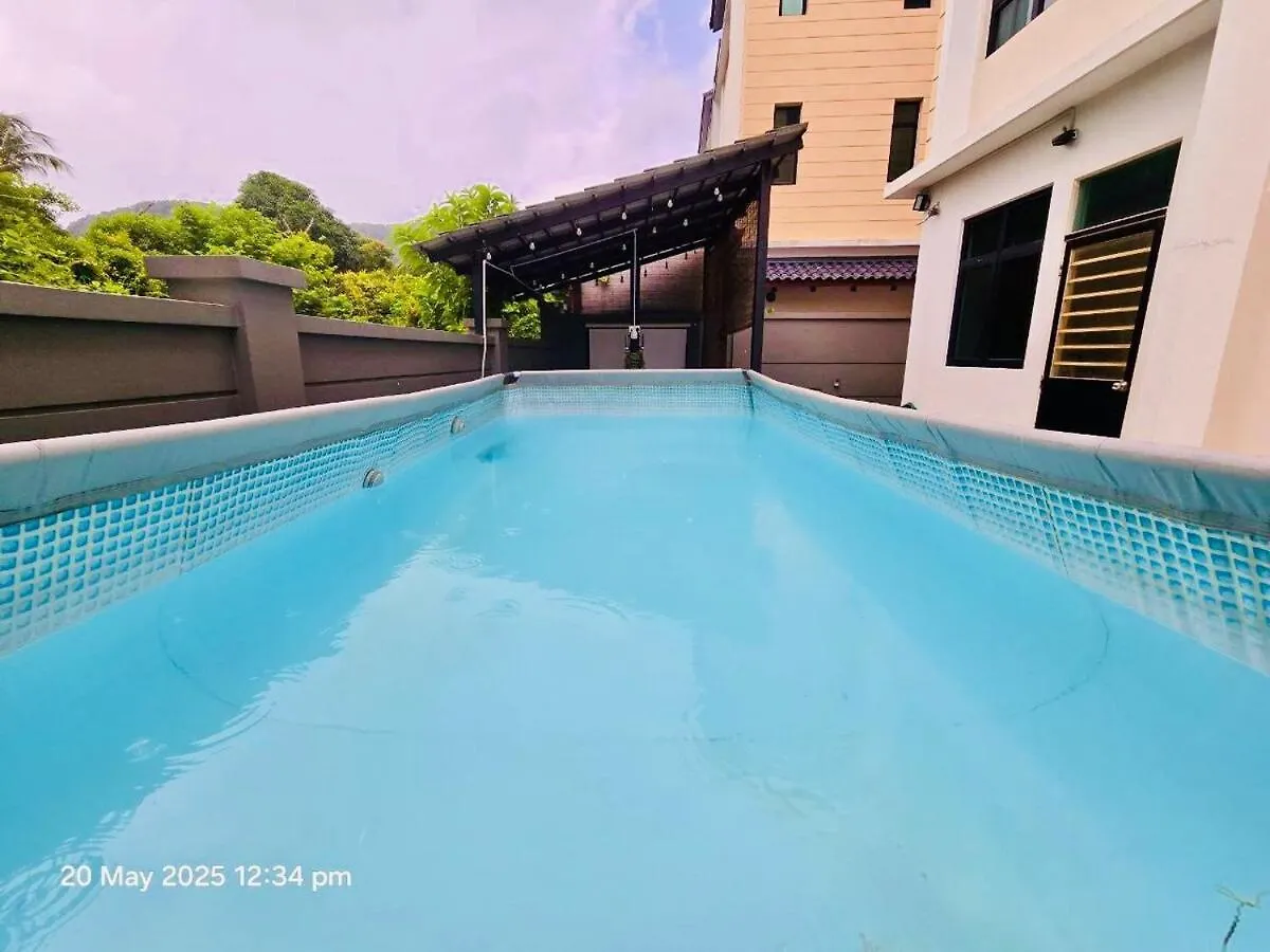 Happy Villa - Private Pool, 5Br, Ktv, Bbq, Ps5 Just 3 Mins To Batu Ferringhi Beach! Malaisie