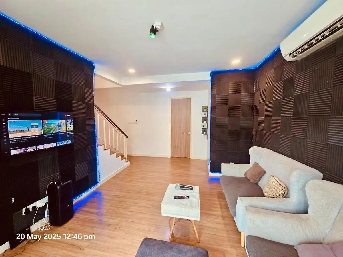 Happy Villa - Private Pool, 5Br, Ktv, Bbq, Ps5 Just 3 Mins To Batu Ferringhi Beach! Hébergement de vacances